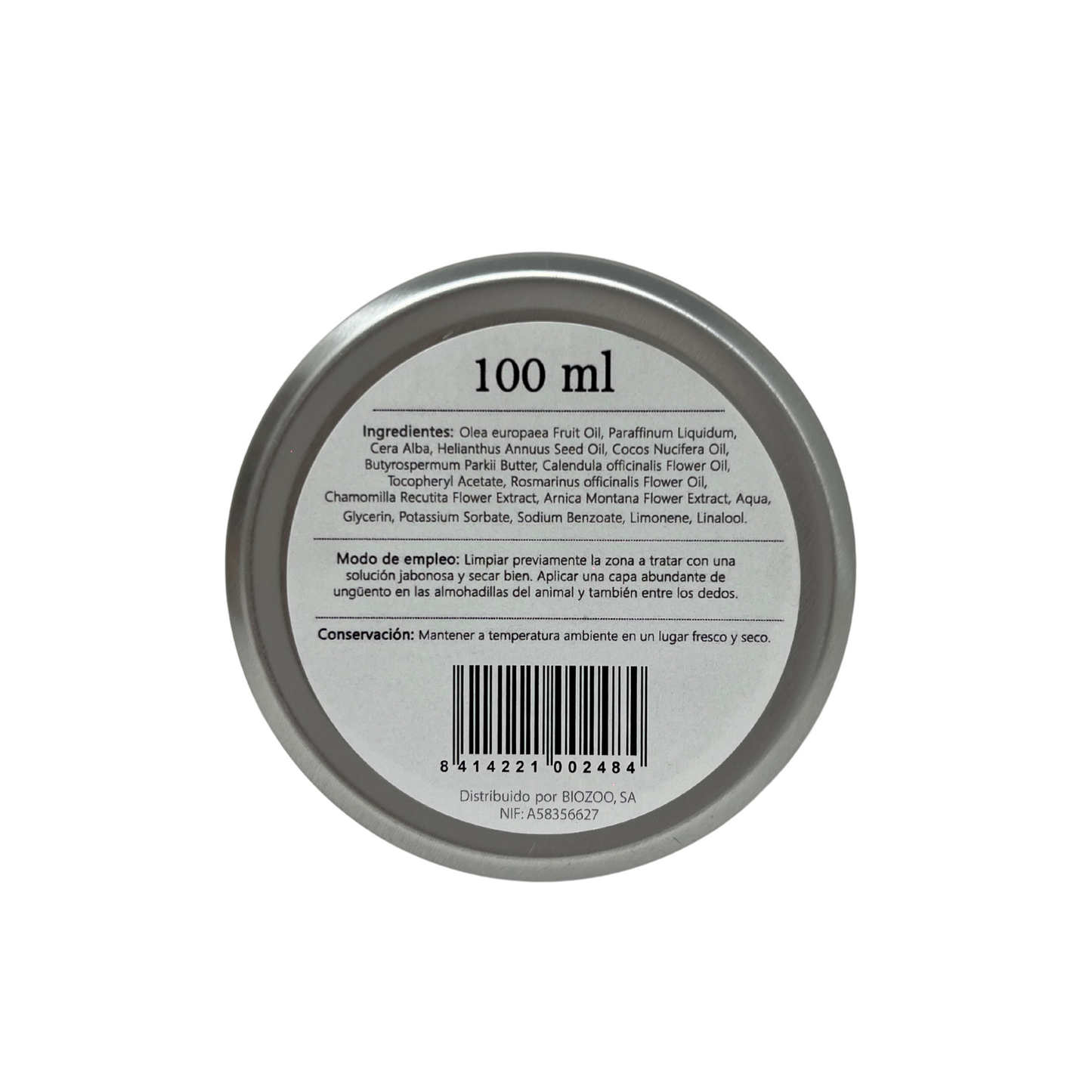 Ungüento para almohadillas y hocico