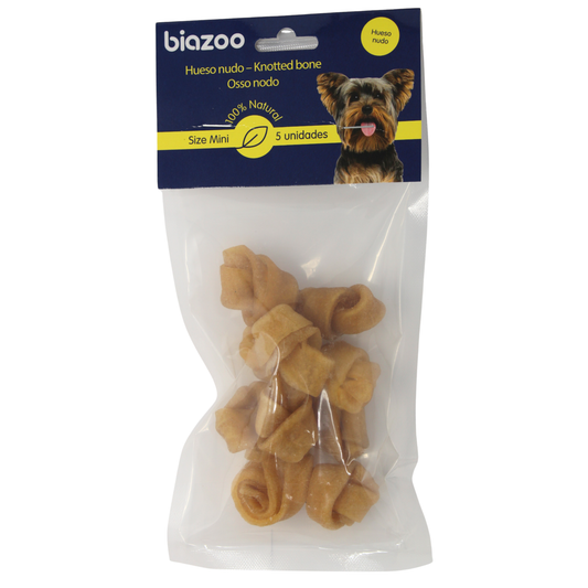 Knotted bone 7 cm 5 pcs.