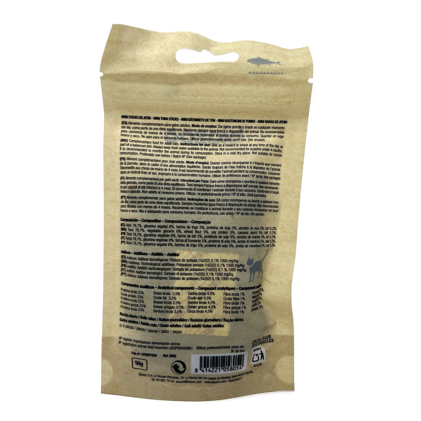 Mini Sticks de Atún 50 g