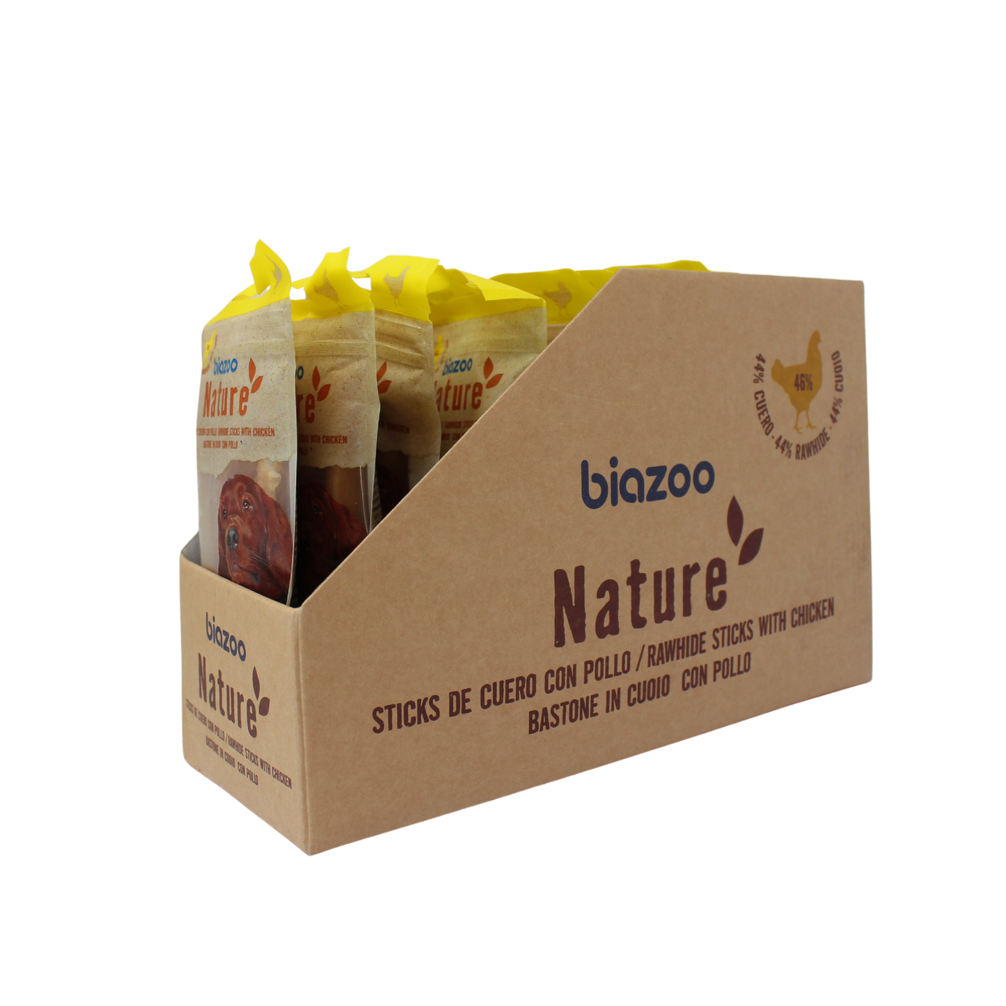 Rawhide Stick Twined by Chicken 80 grs