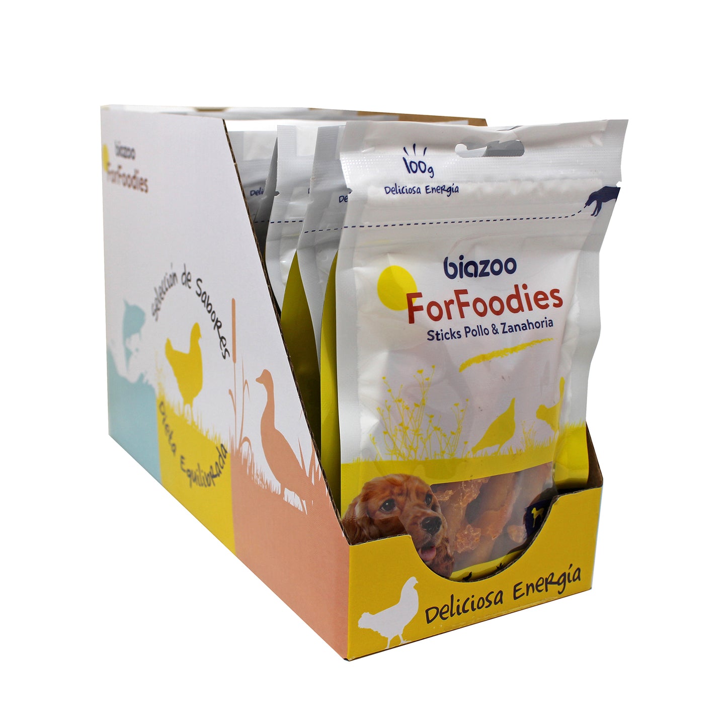 Palitos de Pollo con Zanahoria 100 g