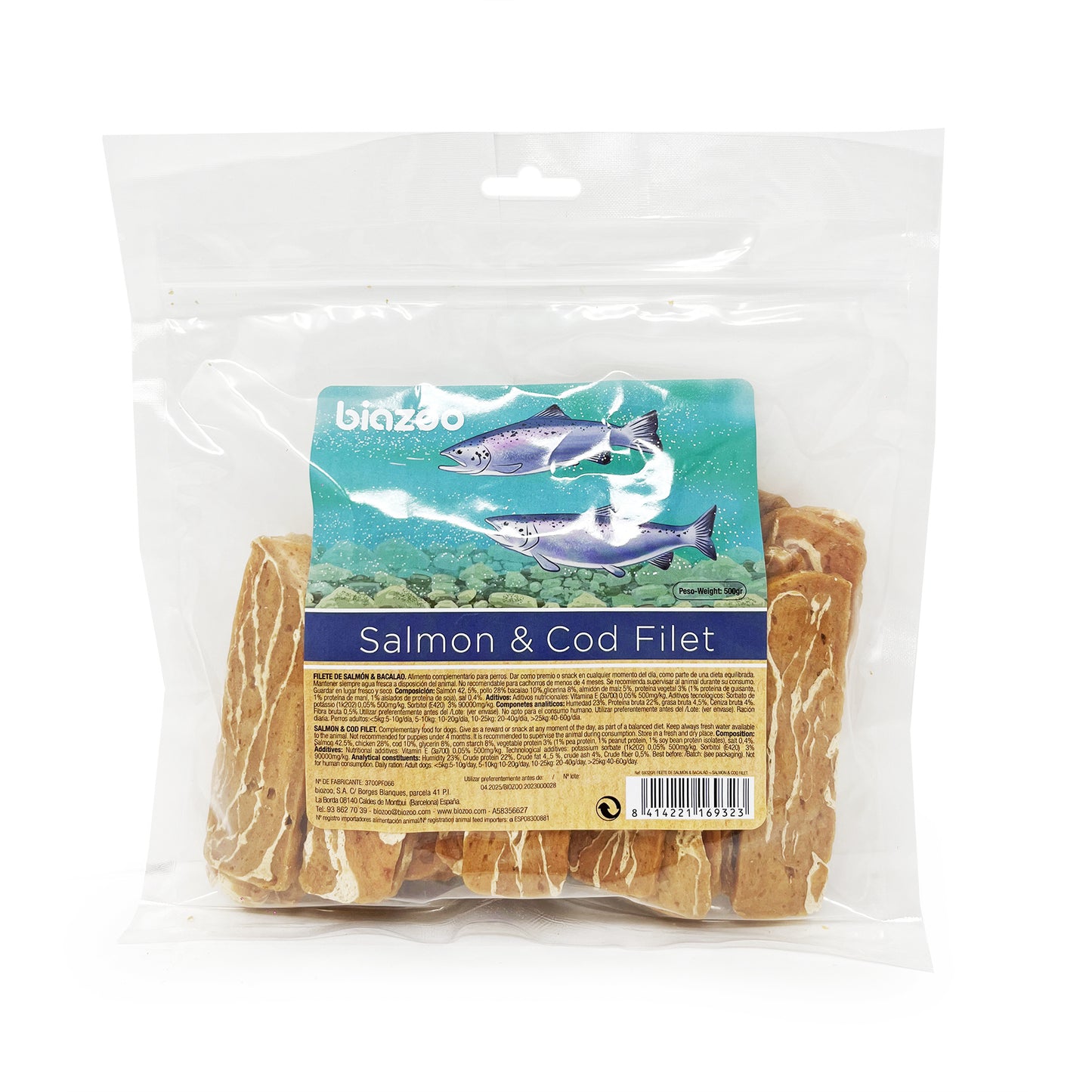 Salmon and Cod filet 500 g