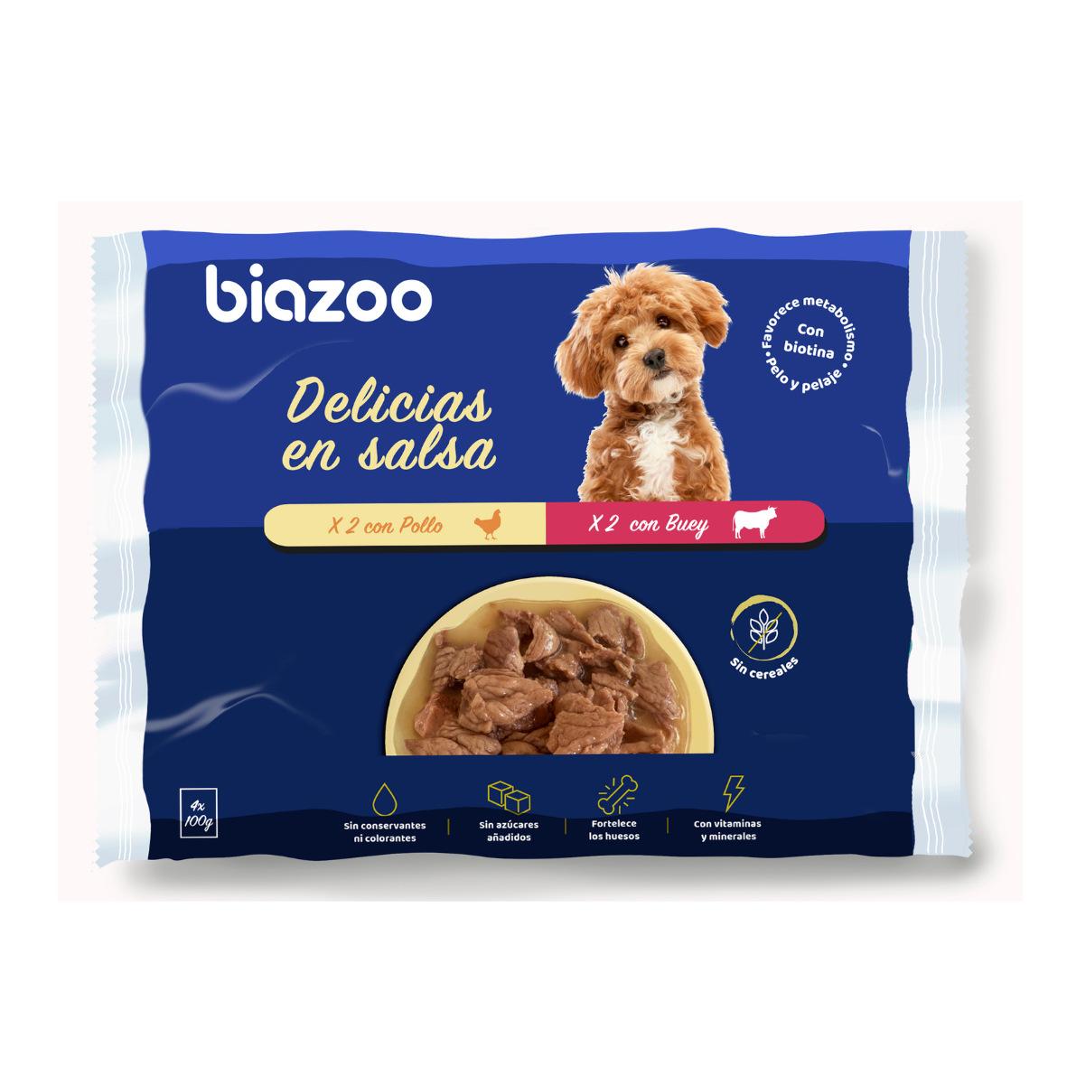 Delights in Gravy with Chicken & Beef