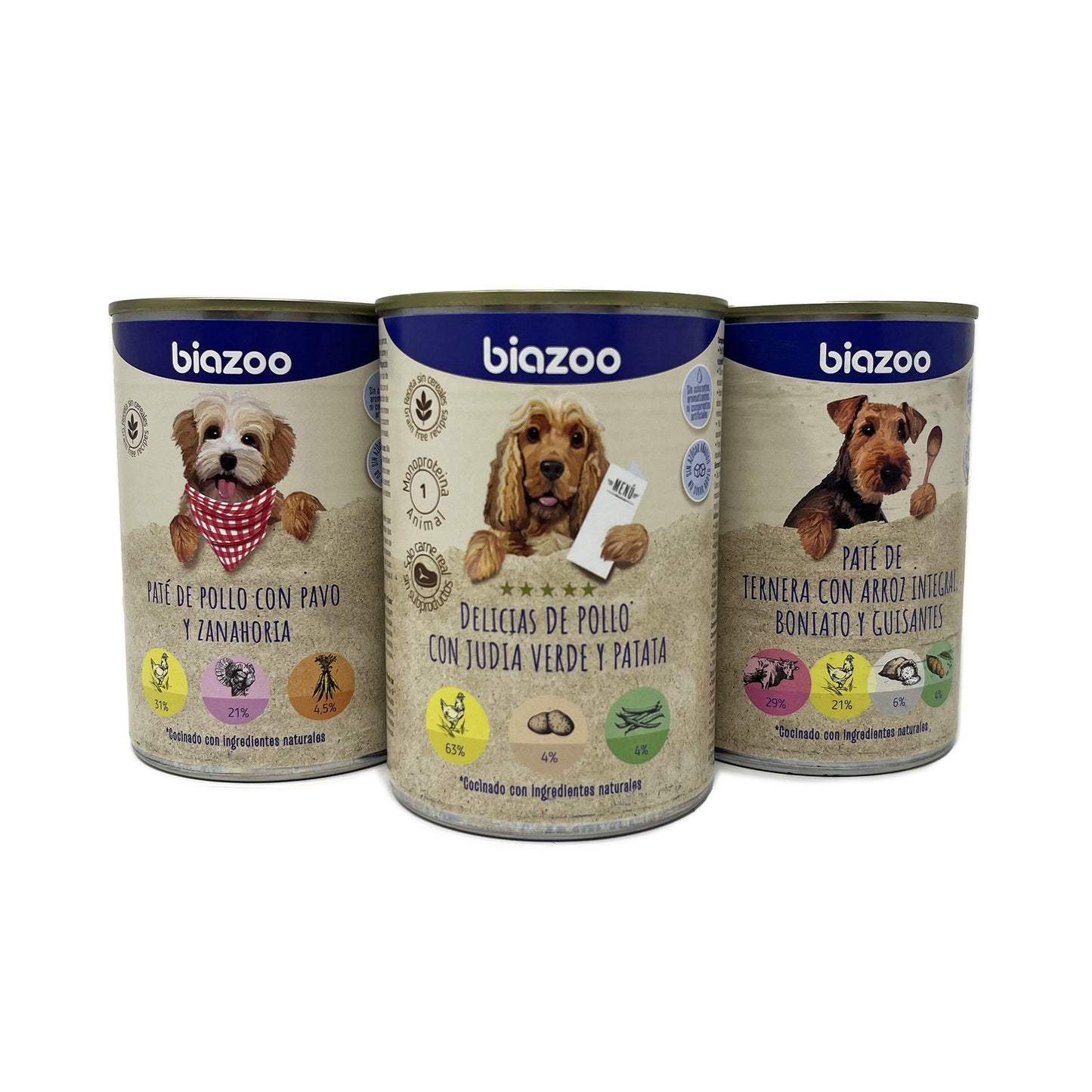 Delicias de pollo con judía verde y patata