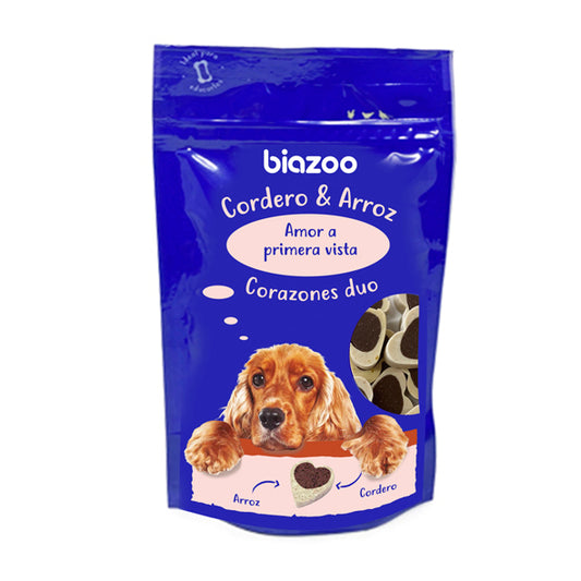 Duo Corazones de Cordero y Arroz 100 g
