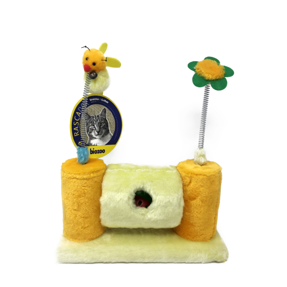 Rascador Rodillo con Abeja y Flor