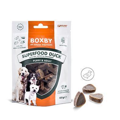 Boxby Superfood Salmon-Carrot-Thyme 120gr-Snacks-Biozoo-120-Biozoopets