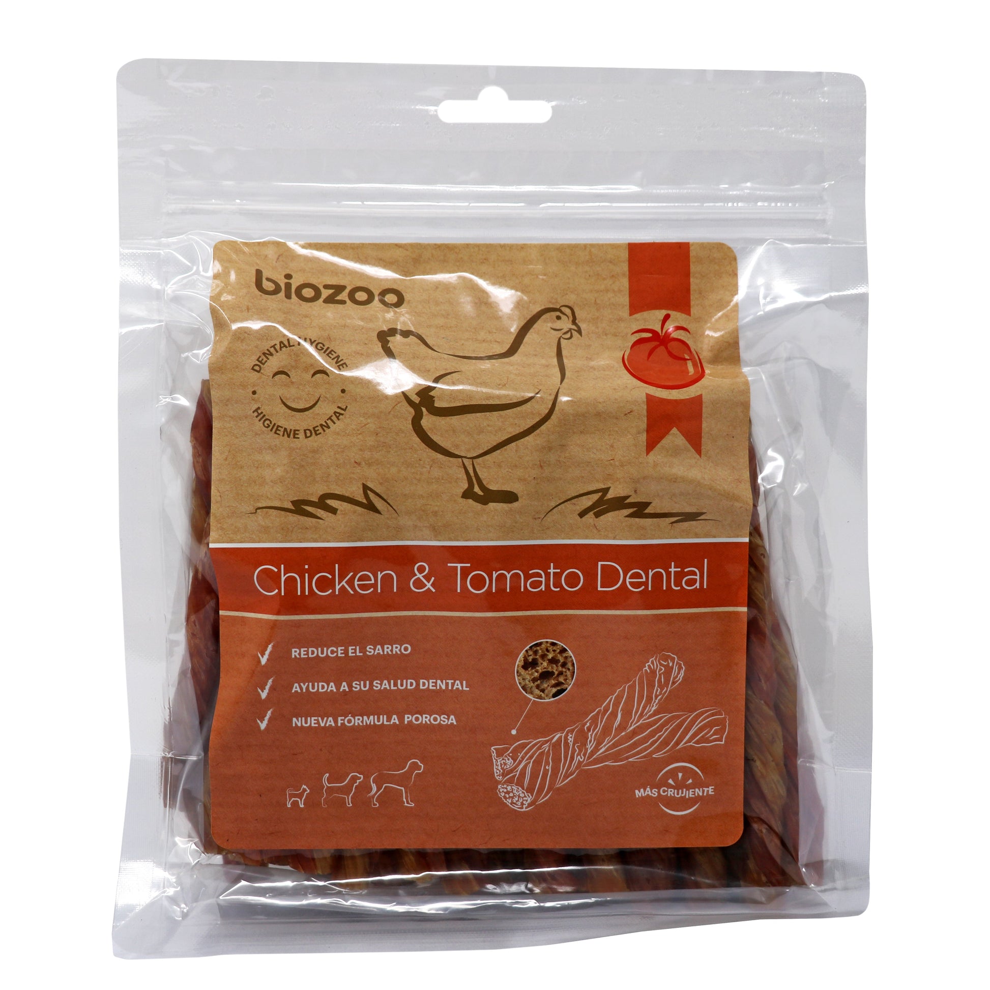 Chicken & Tomato Dental-Snacks-Biozoo-500-Biozoopets