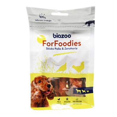 Chicken and carrot sticks 100grs-Dogs-Biozoo-Biozoopets