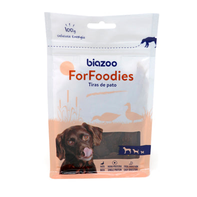 Duck strips 100grs-Dogs-Biozoo-Biozoopets