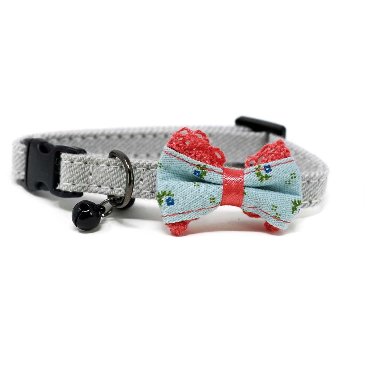 Blue Brilliant Cat Collar-Collars-Biozoo-Grey-Biozoopets