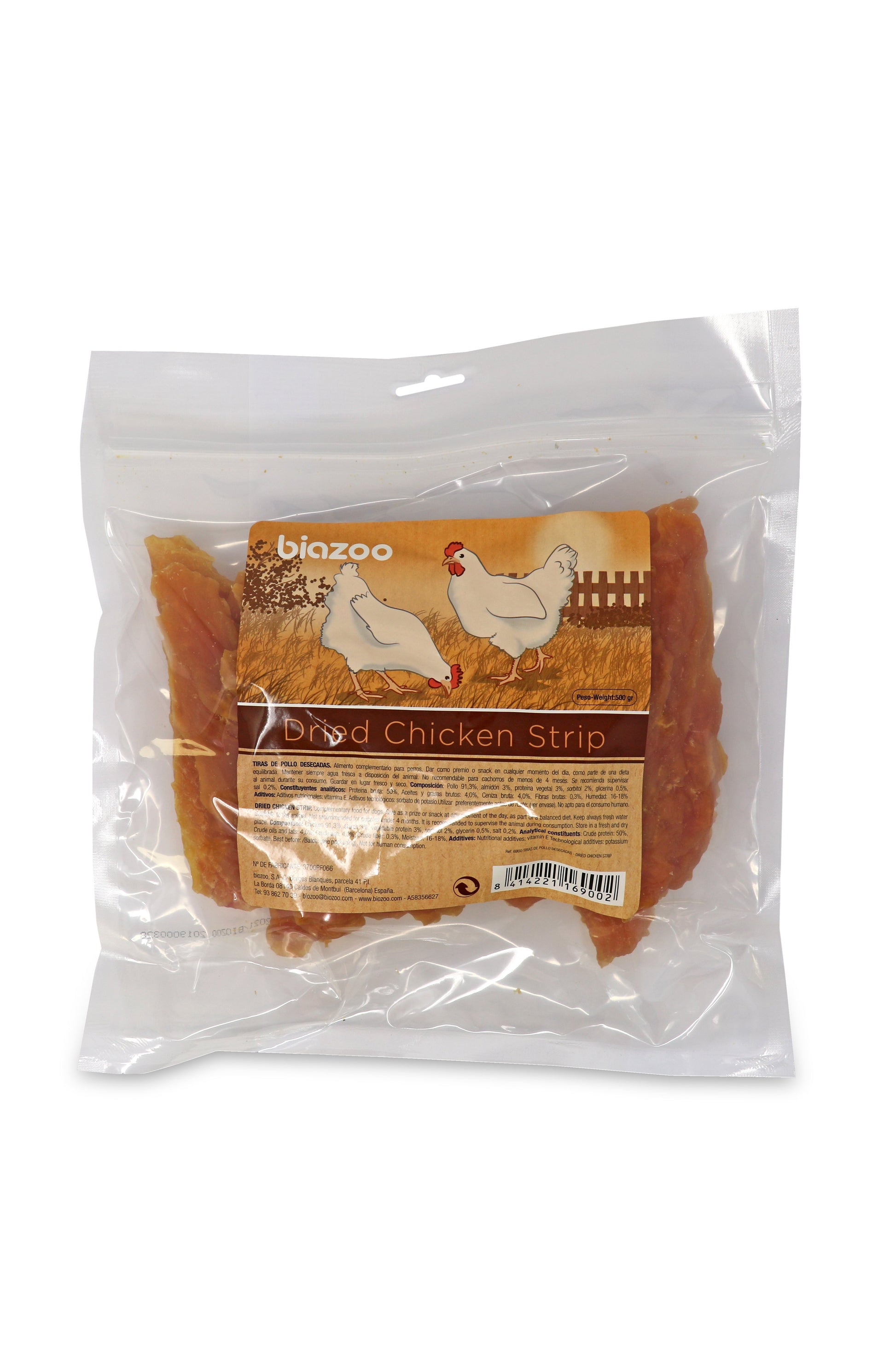 Chicken slices-Snacks-Biozoo-500-Biozoopets