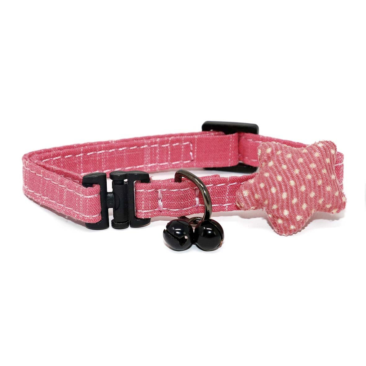 Dark Blue Unique Cat Collar-Collars-Biozoo-Pink-Biozoopets