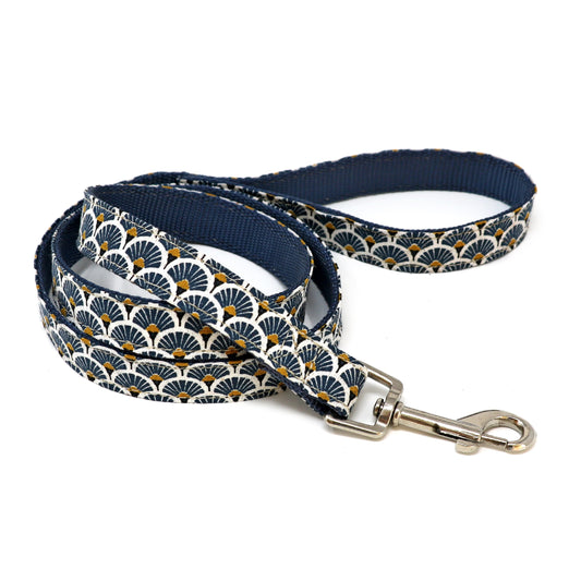Funky peacock blue leash nylon-Prints-Biozoo-1,5 * 100 cm-Biozoopets