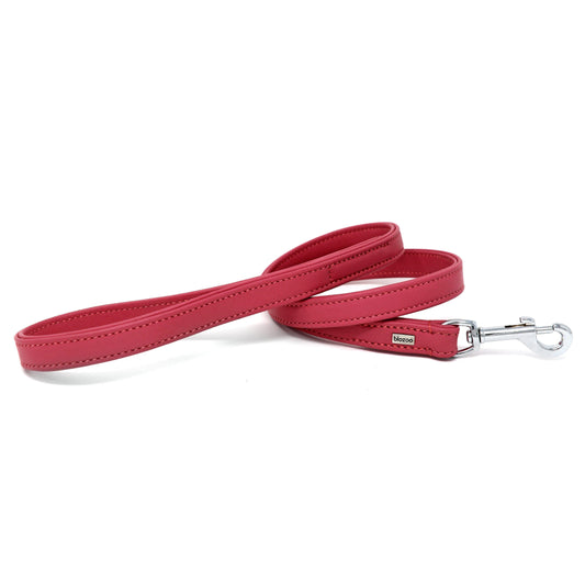 Provence Leather Lead-Leash-Biozoo-Pink-Biozoopets