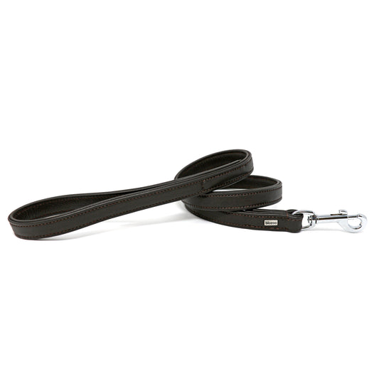 Provence Leather Lead-Leash-Biozoo-Brown-Biozoopets
