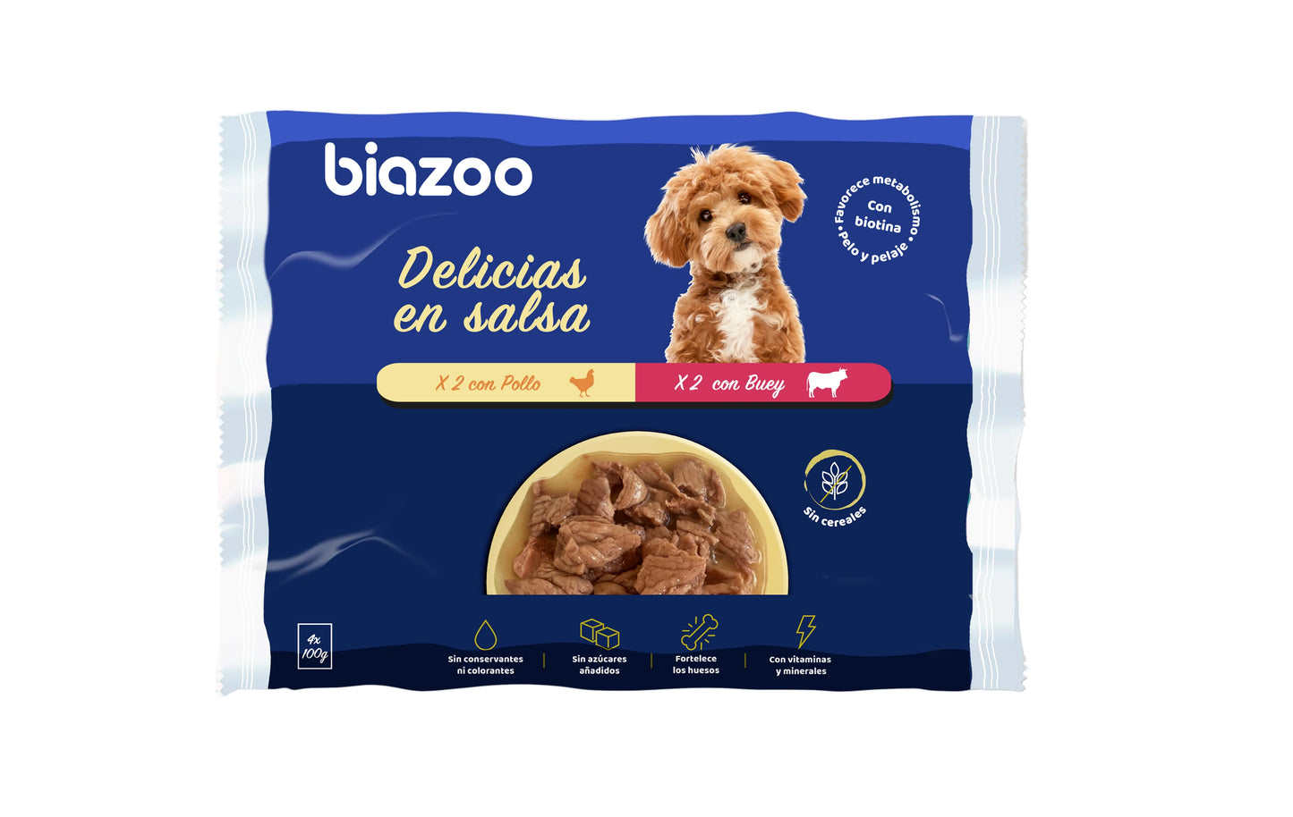 Delicias en Salsa con Pollo y Buey