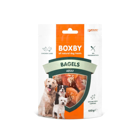 Bagels Boxby de Pollo y Cordero 15x100g