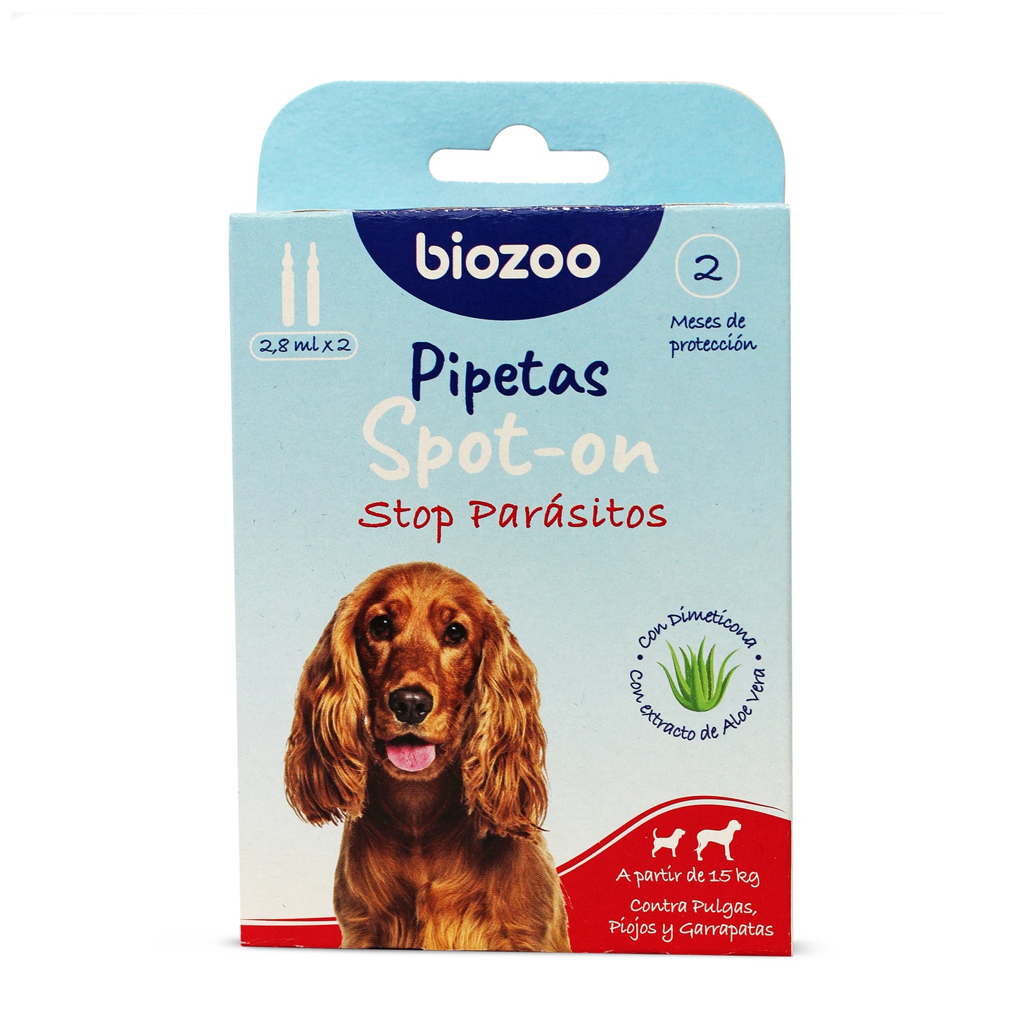 Pipeta Aloe Vera para Perros 2,8ml - 2 uds