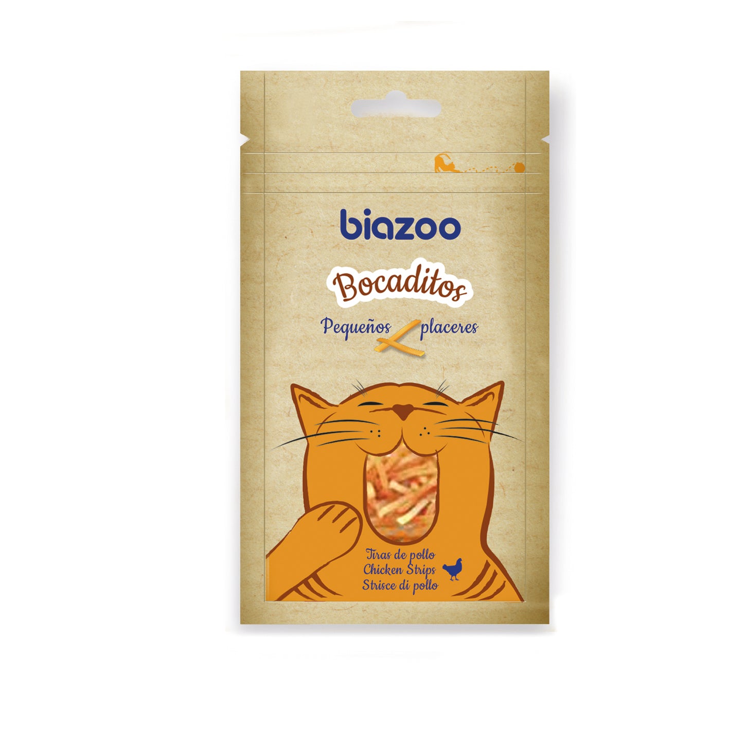 Tiras de pollo 50 g