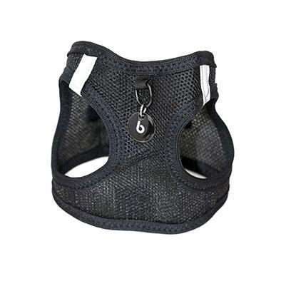 Black Breatheable Harness-Collars &Leashes-Biozoo-Biozoopets