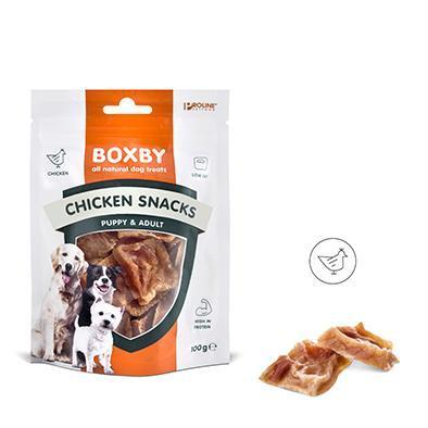 Boxby Chicken Snacks 100g-Snacks-Biozoo-100-Biozoopets