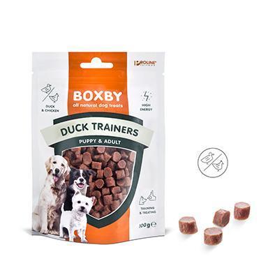 Boxby Duck Trainers 100g-Snacks-Biozoo-100-Biozoopets