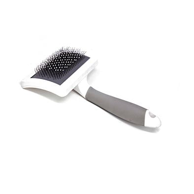 Self Cleaning Pet Brush with Rounded Tines Small