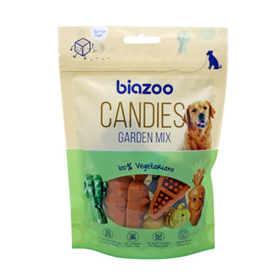 Insect snacks with carrot and sweet potato