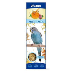 Honey & Seeds Sticks for Budgerigars 2pcs-Birds-Biozoo-Biozoopets