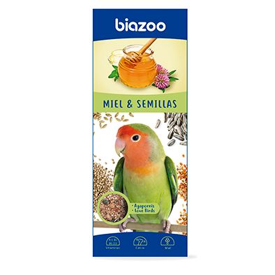 Honey & Seeds Sticks for Love Birds 2pcs-Birds-Biozoo-Biozoopets