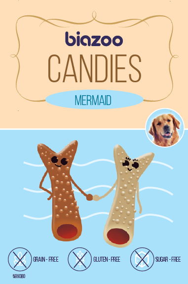 Mermaid Candy-Candies-Biozoo-10 units-540g-Biozoopets