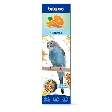 Orange Sticks for Budgerigars 2pcs-Birds-Biozoo-Biozoopets