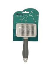 Self Cleaning Pet Brush with Rounded Tines Small