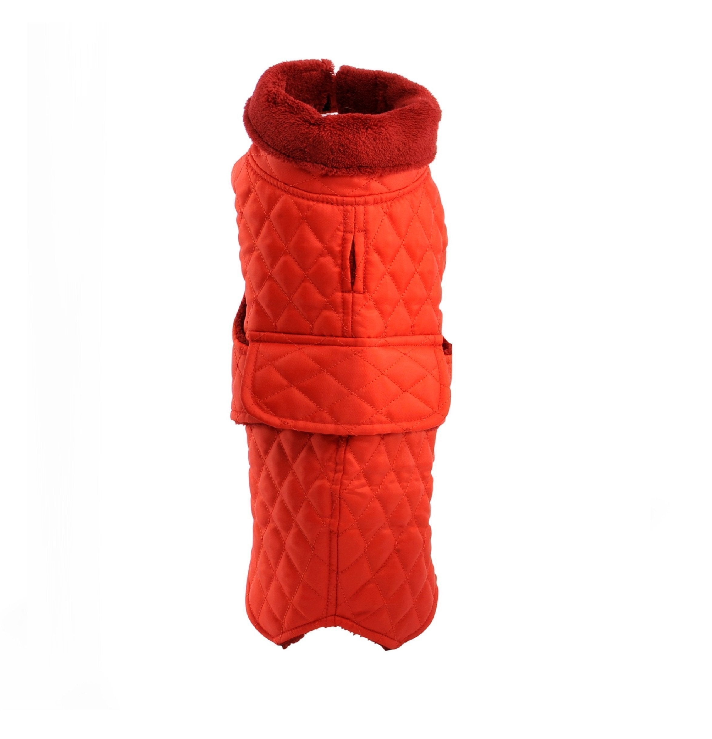 Sophie padding coat-Coats-Biozoo-Red-25-Biozoopets