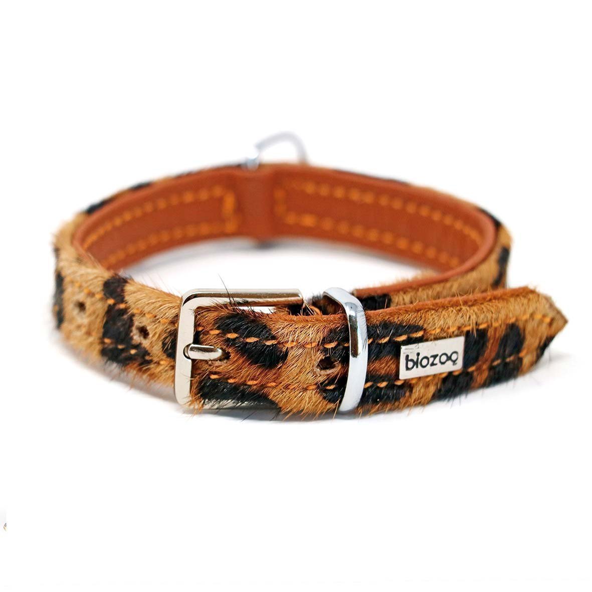 Animal Print Leather Collar-Collar-Biozoo-25 x 1,5 cm-Amazonia-Biozoopets