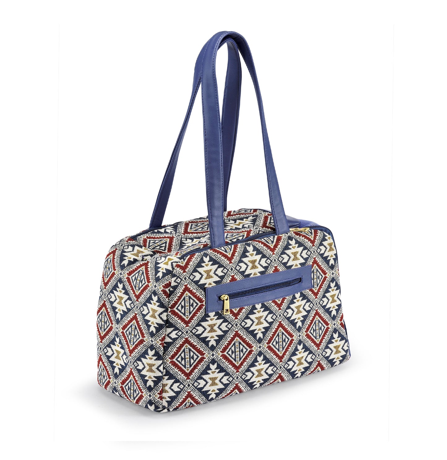 Bag boho chic-Handbag-Biozoo-Red & Blue-Biozoopets