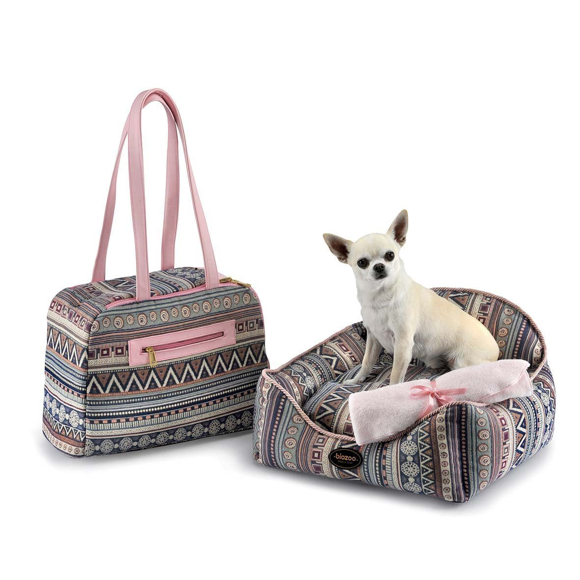 Bag boho chic-Handbag-Biozoo-Pink-Biozoopets