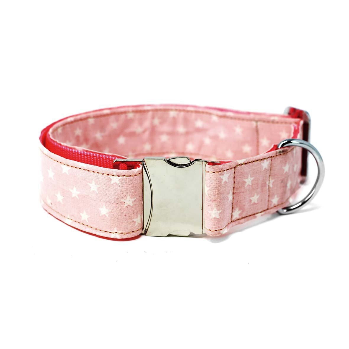 Cha-Cha-Cha stars pink collar-Prints-Biozoo-1,5 cm x 30-37 cm-Biozoopets