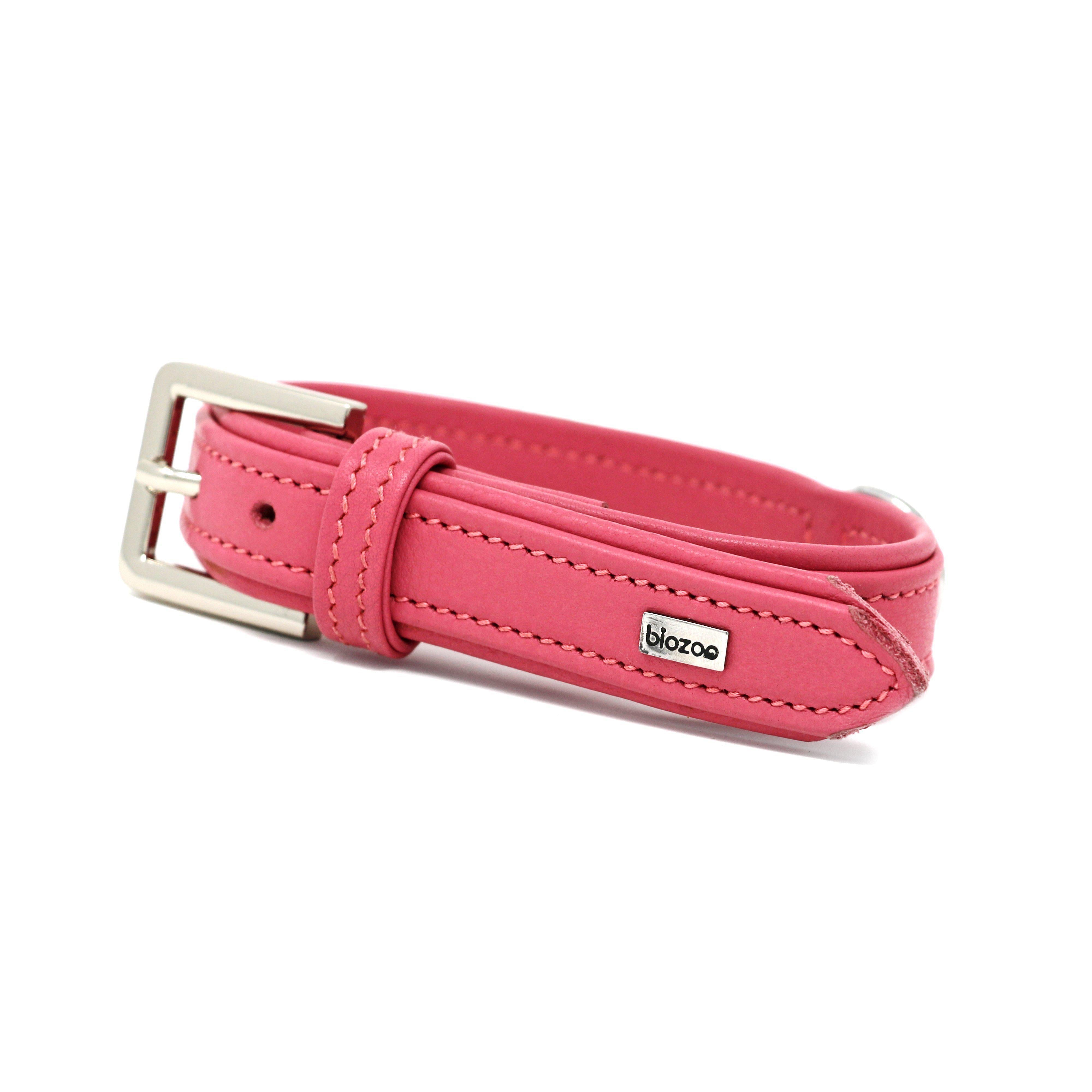 Provence Leather Collar-Collar-Biozoo-Pink-35 x 1,5 cm-Biozoopets