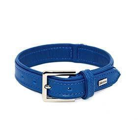 Provence Leather Collar-Collar-Biozoo-Blue-35 x 1,5 cm-Biozoopets