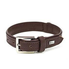 Provence Leather Collar-Collar-Biozoo-Brown-35 x 1,5 cm-Biozoopets